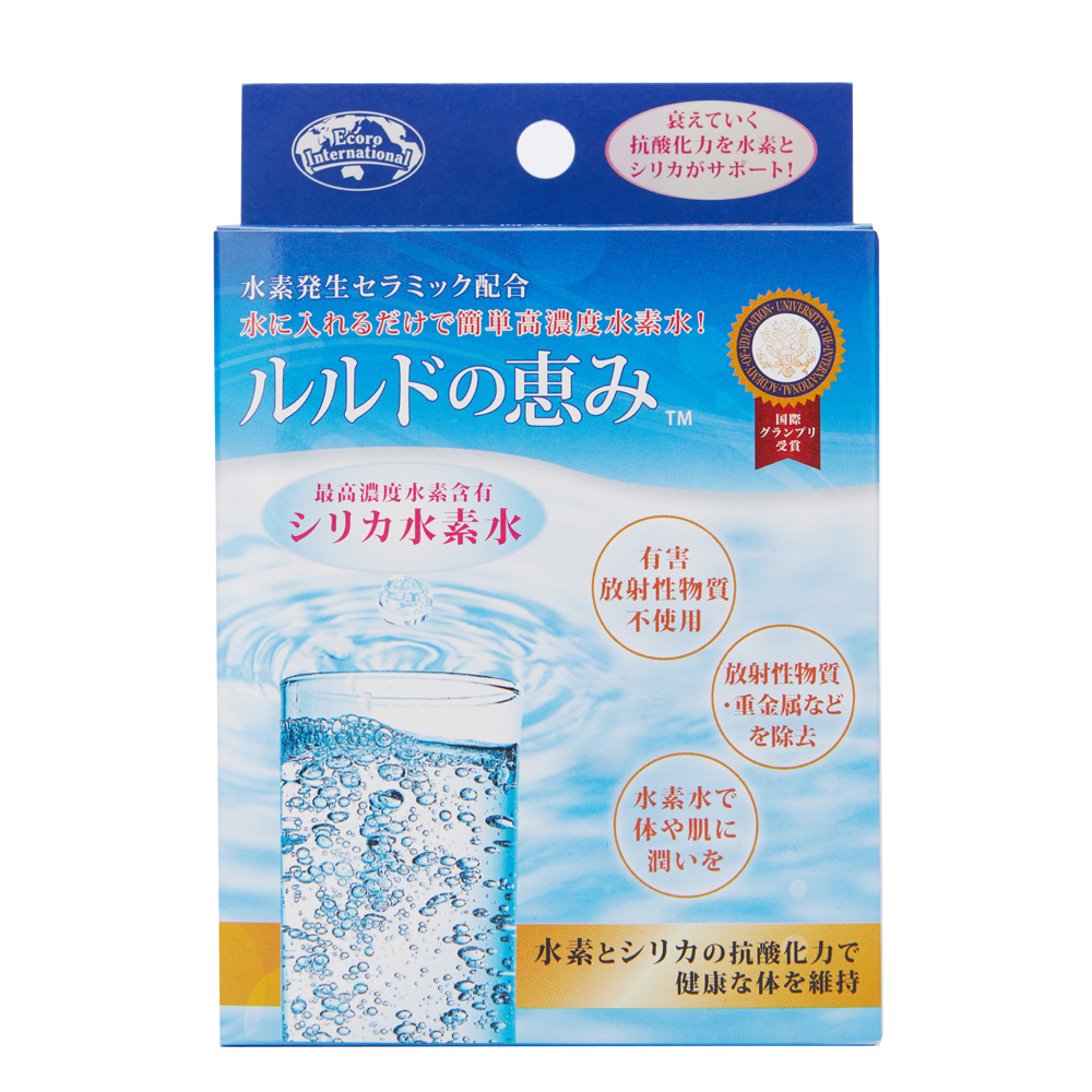 健康食品株式会社エコロ・インターナショナル シリカ水素水 ルルドの恵み 2箱 ... その他